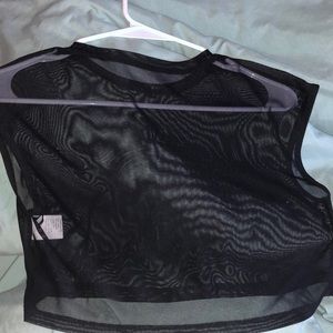 Mesh Black top